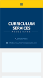 Mobile Screenshot of curriculumservicesassociates.com